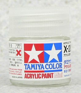 TAMIYA 壓克力系水性漆 10ml 專用溶劑 X-2